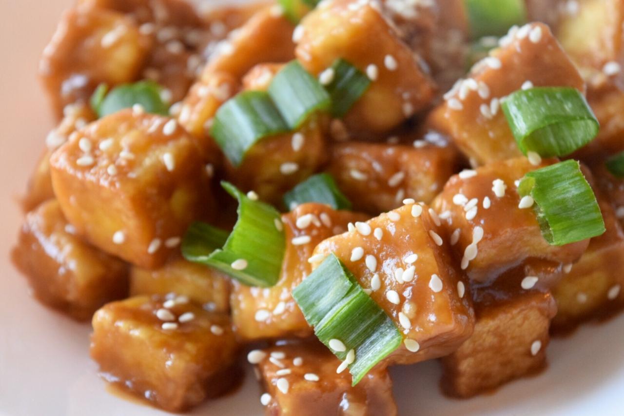 Sweet & Spicy Tofu Recipe