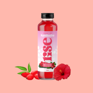 Rise Kombucha | Hibiscus & Rosehips