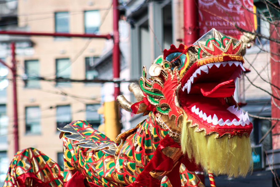 Chinese new year parade