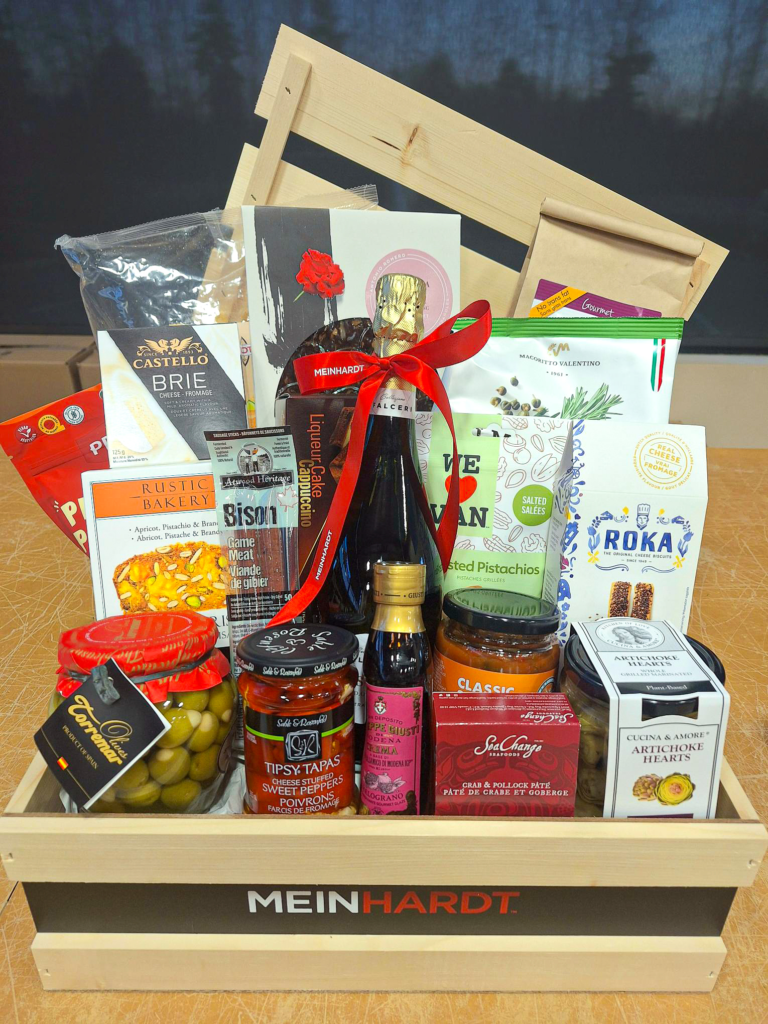 Gift basket sent from Vancouver to family in Nanaimo