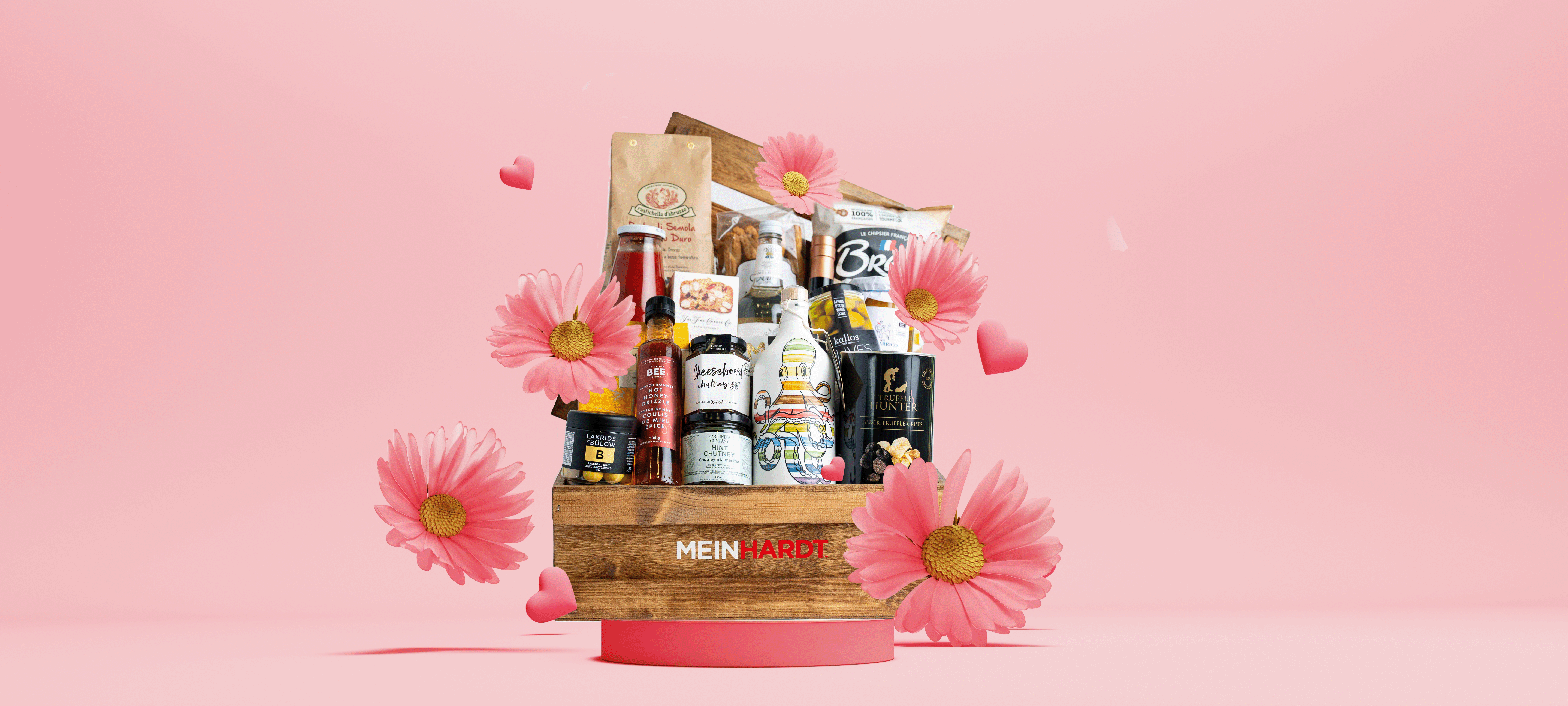 Mother’s Day gift basket from Meinhardt Fine Foods
