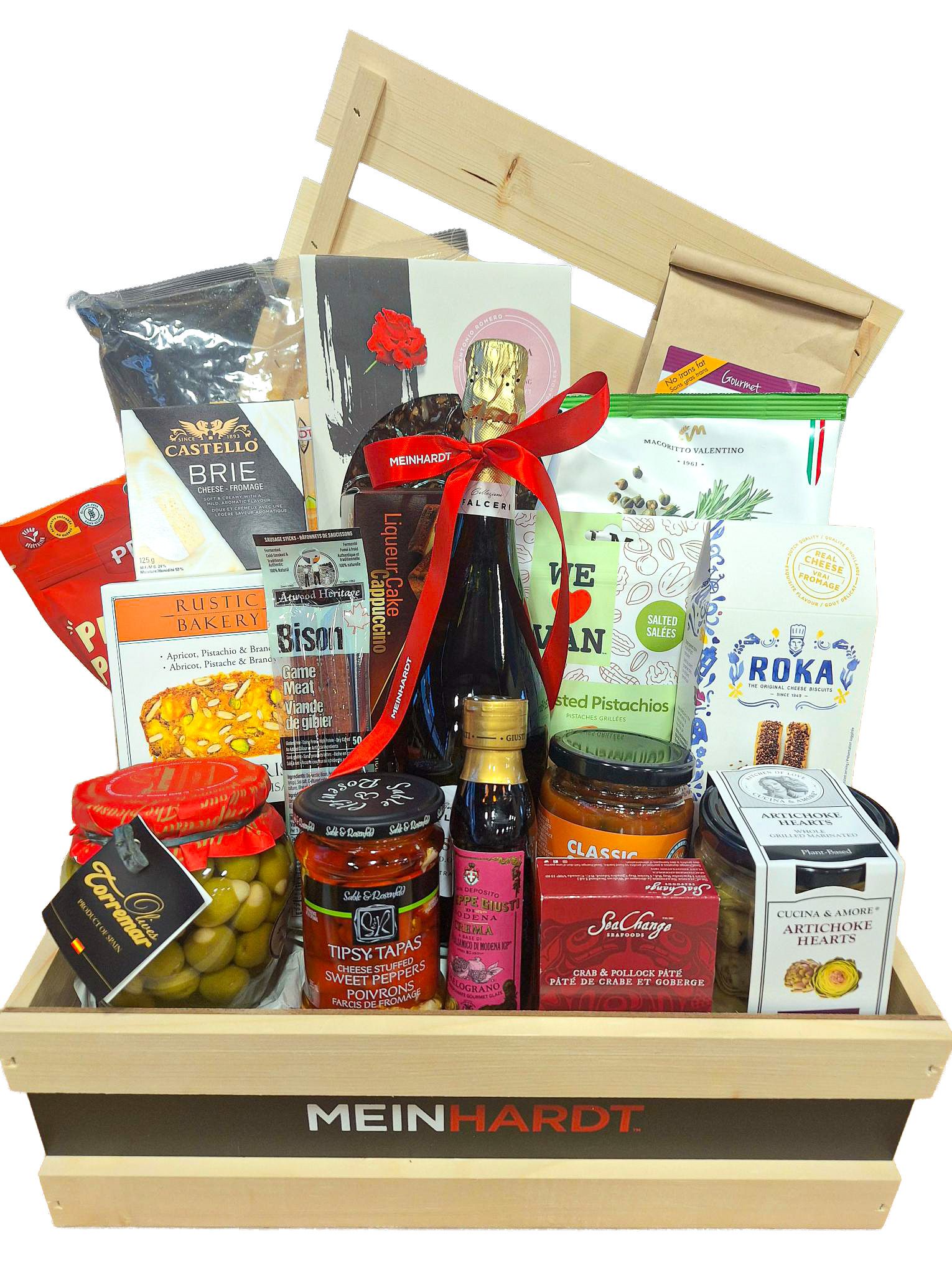 Gift basket sent from Vancouver to family in Nanaimo