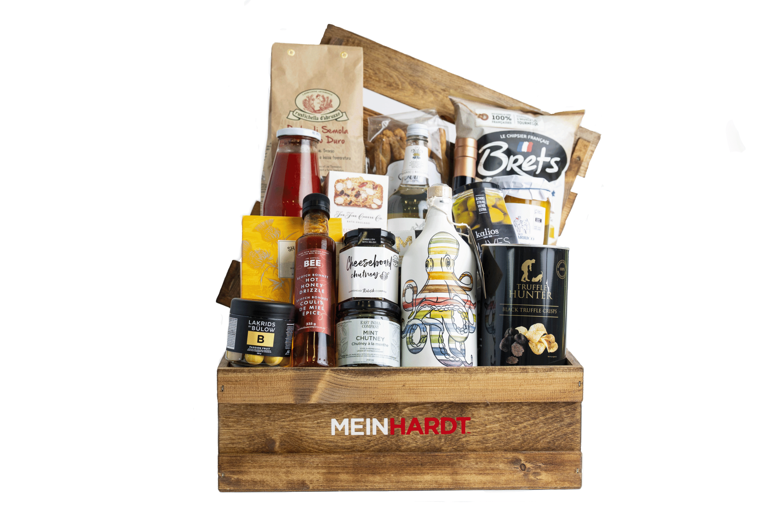 The Deluxe gift basket from Meinhardt Fine Foods